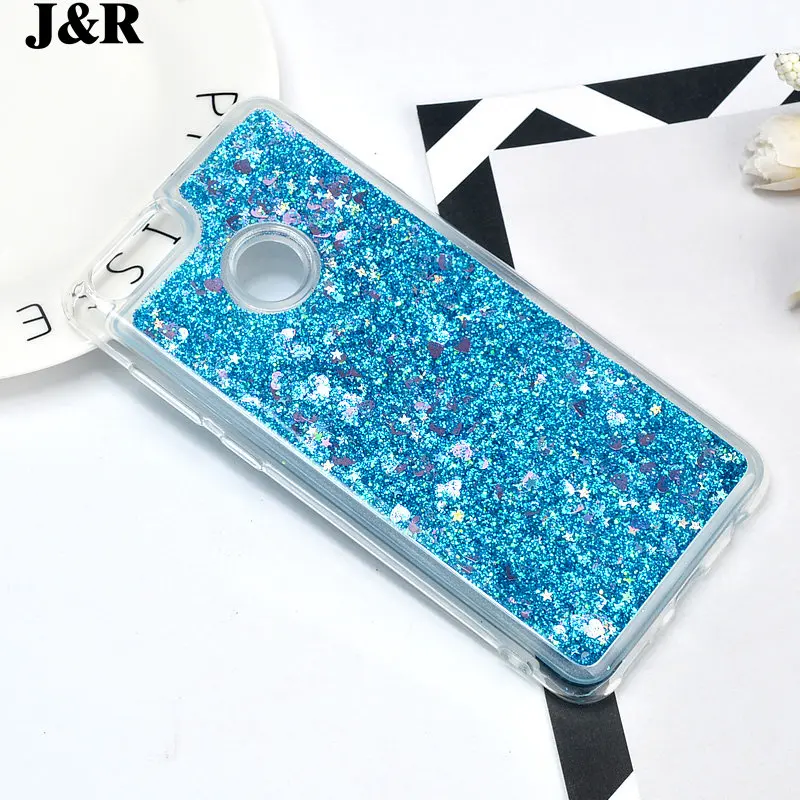 Bling Case For Huawei honor 7x/7 x Cover Silicon Cases Honor 7x Bnd-l21 Bags Liquid Quicksand Glitter Dynamic Protective |