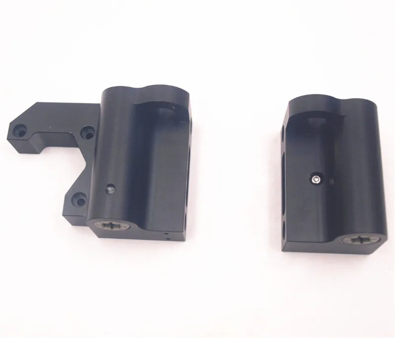 Funssor 1 комплект Anet/Prusa i3 MK2/MK3 черный анодированный алюминий X motor/X idler kit metal end motor/end