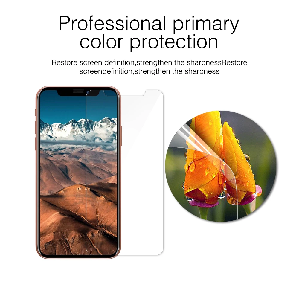 ECTOBE Защита экрана для Apple iPhone X Премиум Закаленное стекло 9H Жесткий Чехол