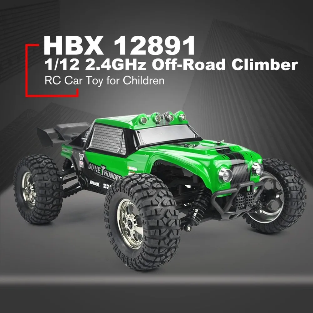 HBX 12891 Подруливающее устройство 1:12 2 4 GHz 4WD Drift пустыня внедорожный