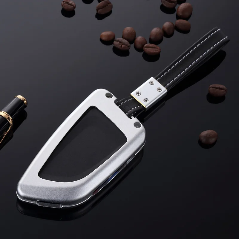 Luxury Metal Car Key Case Smart Remote Keychain Fob Cover Holder Bag for BMW X1 X4 X5 X6 F48 F15 F16 5 7 | Автомобили и мотоциклы