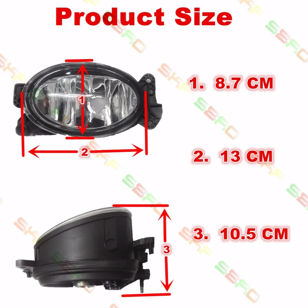 Для Mercedes Benz AC209 A218 C219 CL203 O530 O580 R230 SW204 SW211 W164 W169 WV251 W463 X164 Противотуманные фары лампы