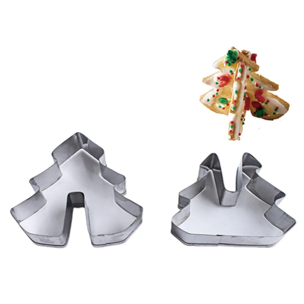 8 шт./компл. Рождественский набор резаков для печенья форма из нержавеющей стали