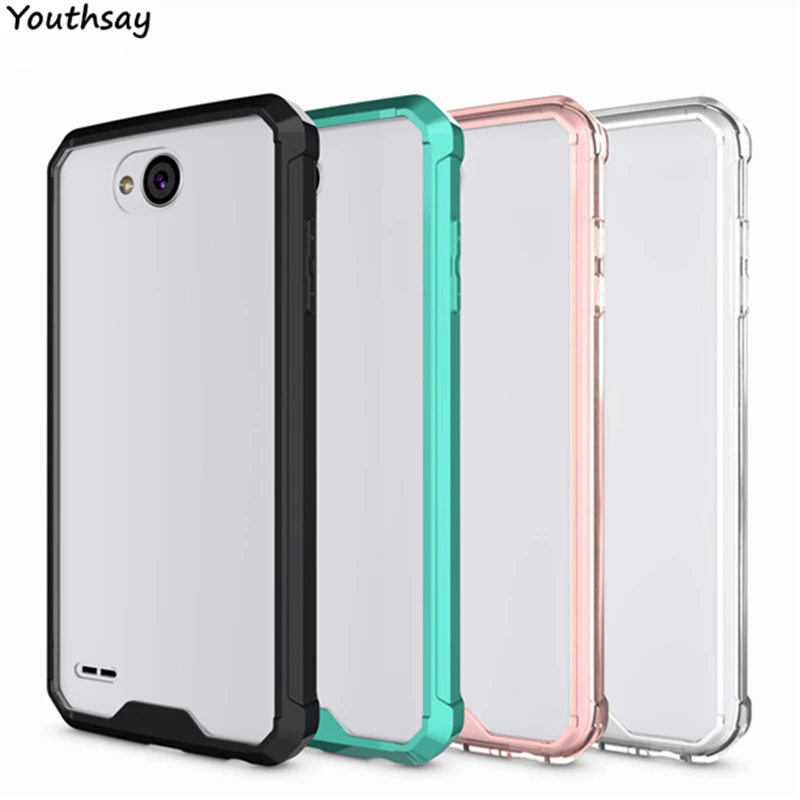 Youthsay For Case LG X Power 2 M320 M320N Transparent Armor Cases Cover LV7 Phone |