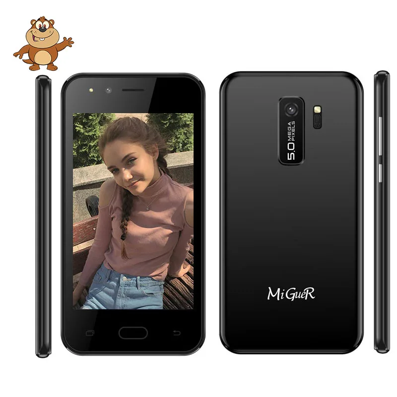 MiGueR MAX 8 3g мобильный телефон 4 0 дюймов HD 5MP 1 ГБ ОЗУ Гб ПЗУ MTK6580 четырехъядерный Android 6