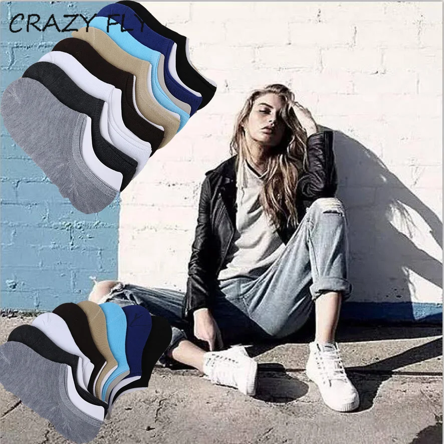 Магазин Crazy Fly 2109 новые стильные летние Нескользящие низкие кроссовки Тапочки