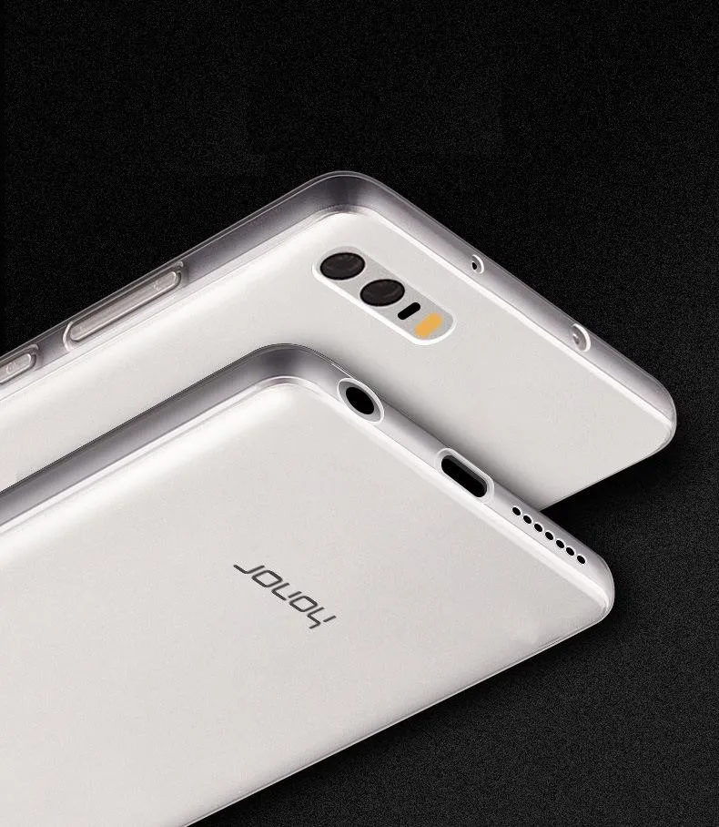 Ультратонкий Прозрачный чехол из ТПУ для Huawei Honor 8 Honor8 мягкая задняя крышка с