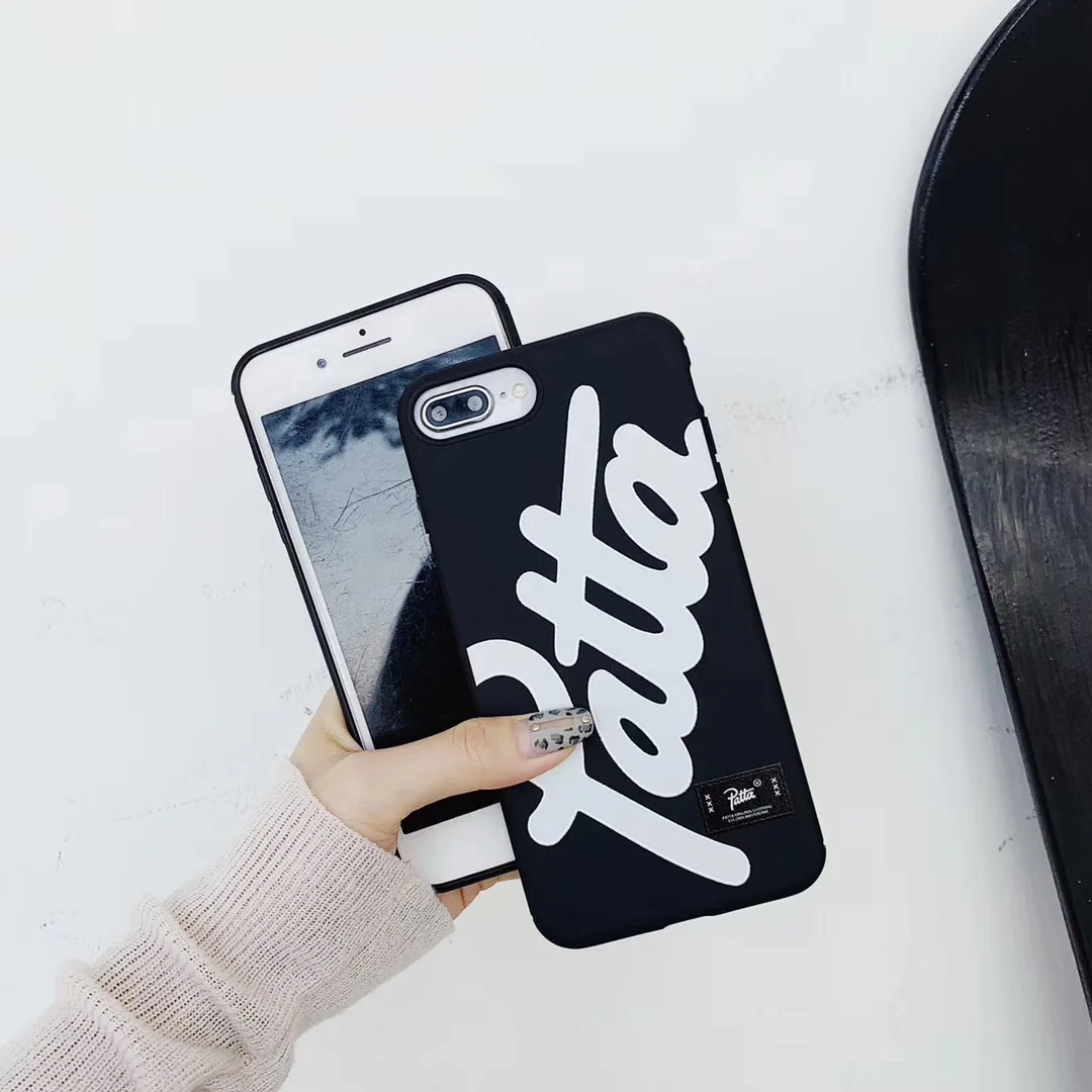 Горячая голландская уличная мода бренд patta чехол для iphone X XR XS MAX 7 8 6 6S plus модный Камуфляжный Мягкий силиконовый чехол для телефона