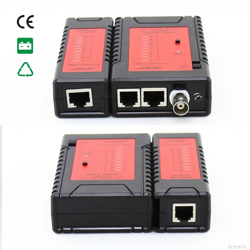 Noyafa NF468BL тестер RJ45 RJ11 Кабель BNC трекер сетевой кабель сети Ethernet |