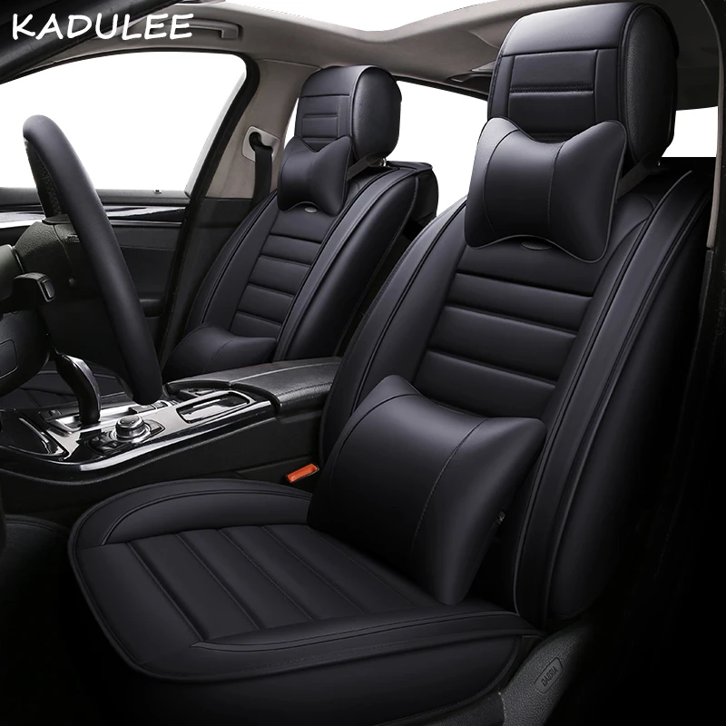Чехол для автокресла KADULEE для Ford Focus 2 3 Fushion mondeo Fiesta Edge Explore ore Kuga, автомобильные аксессуары, чехол для автокресла