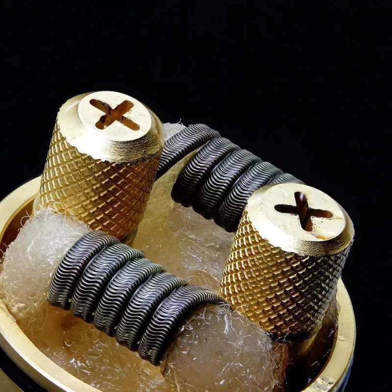 Augvape Druga RDA бак 24 мм Диаметр электронная сигарета атомайзер 24K позолоченный Deck 810