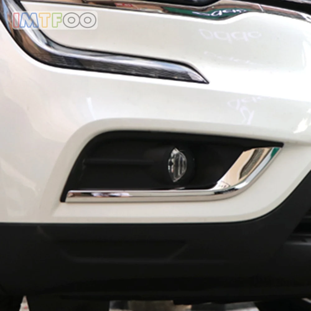 Передние противотуманные фары IMTFOO из нержавеющей стали для RENAULT KOLEOS QM6 2016 2017 2