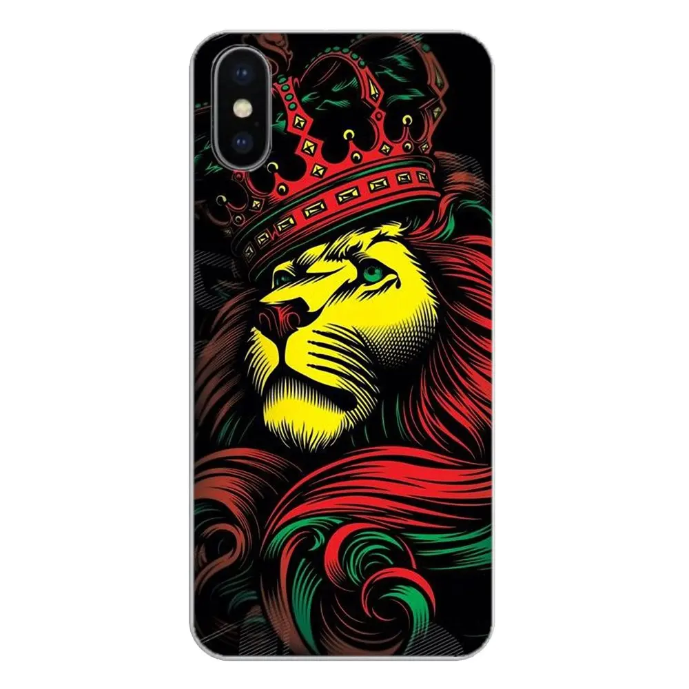 Силиконовый чехол для телефона Xiaomi Redmi 4X S2 3S Note 3 4 5 6 6A Por Pocophone F1 Mi Cori Reith rasta lion рэгги
