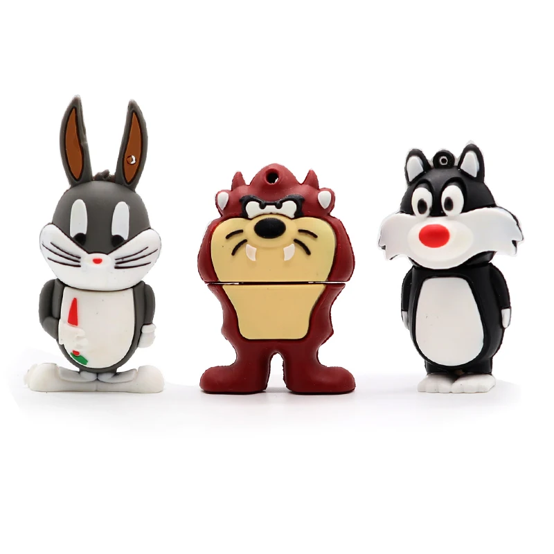 USB флеш накопитель Looney Tunes 4 ГБ 8 16 32 64 ГБ|USB флэш-накопители| |