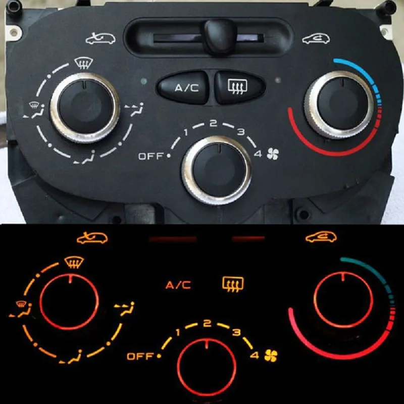 Ручка кондиционера из алюминиевого сплава 3 шт./компл. регулятор контроля тепла