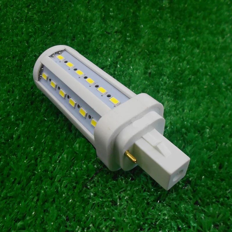 15 шт лампада g24 Светодиодные фонари 5730smd 7 W 360 градусов с смарт ic реальная