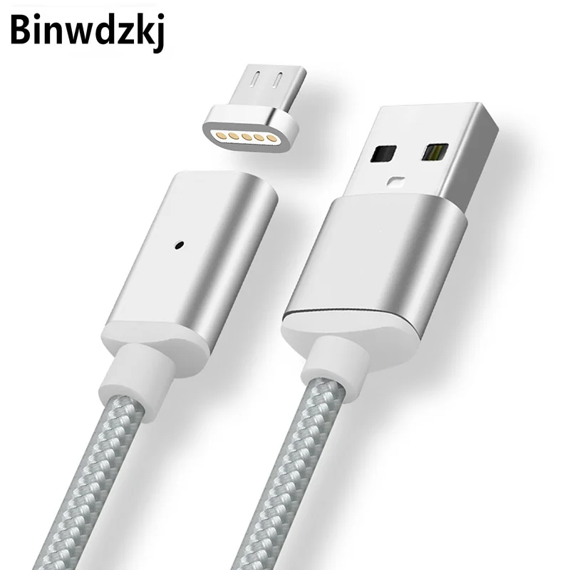 Магнитный кабель Micro USB для быстрой синхронизации данных и зарядки Samsung Huawei Xiaomi