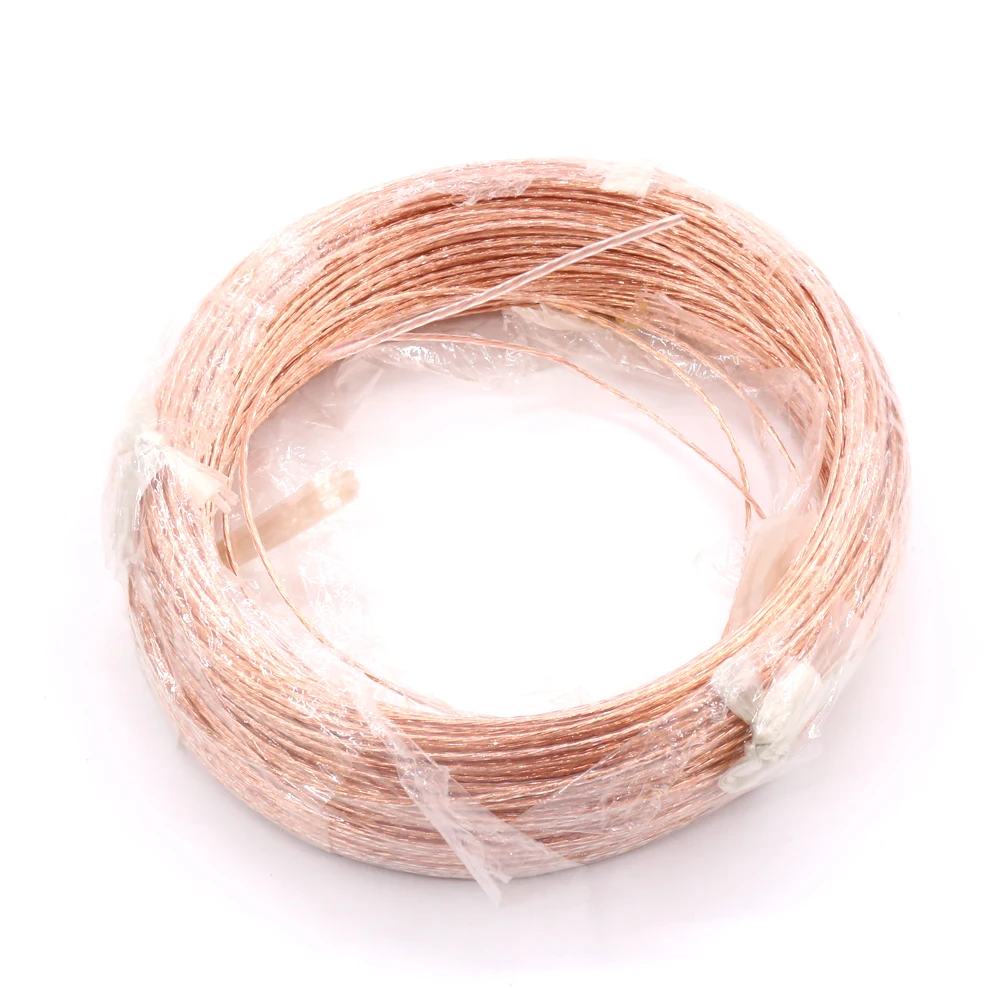 

10-1000M 1.6mm 4N pure Copper Wire headphone cable audio interconnect cable