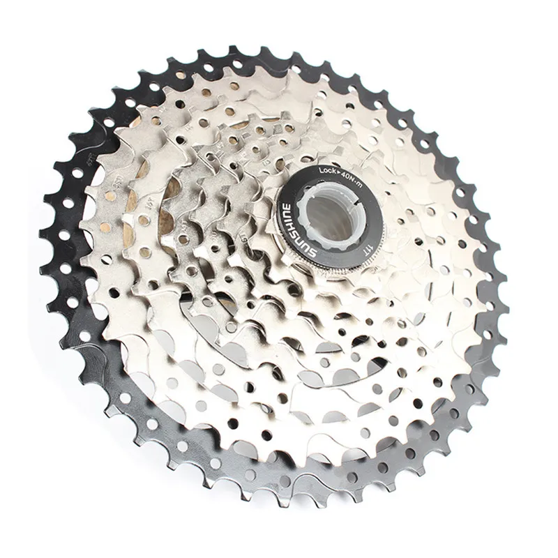 SUNSHINE 8 speed 11-42T mountain / road bike card folding small wheel flywheel compatible with SunRace.SHIMANO | Спорт и развлечения