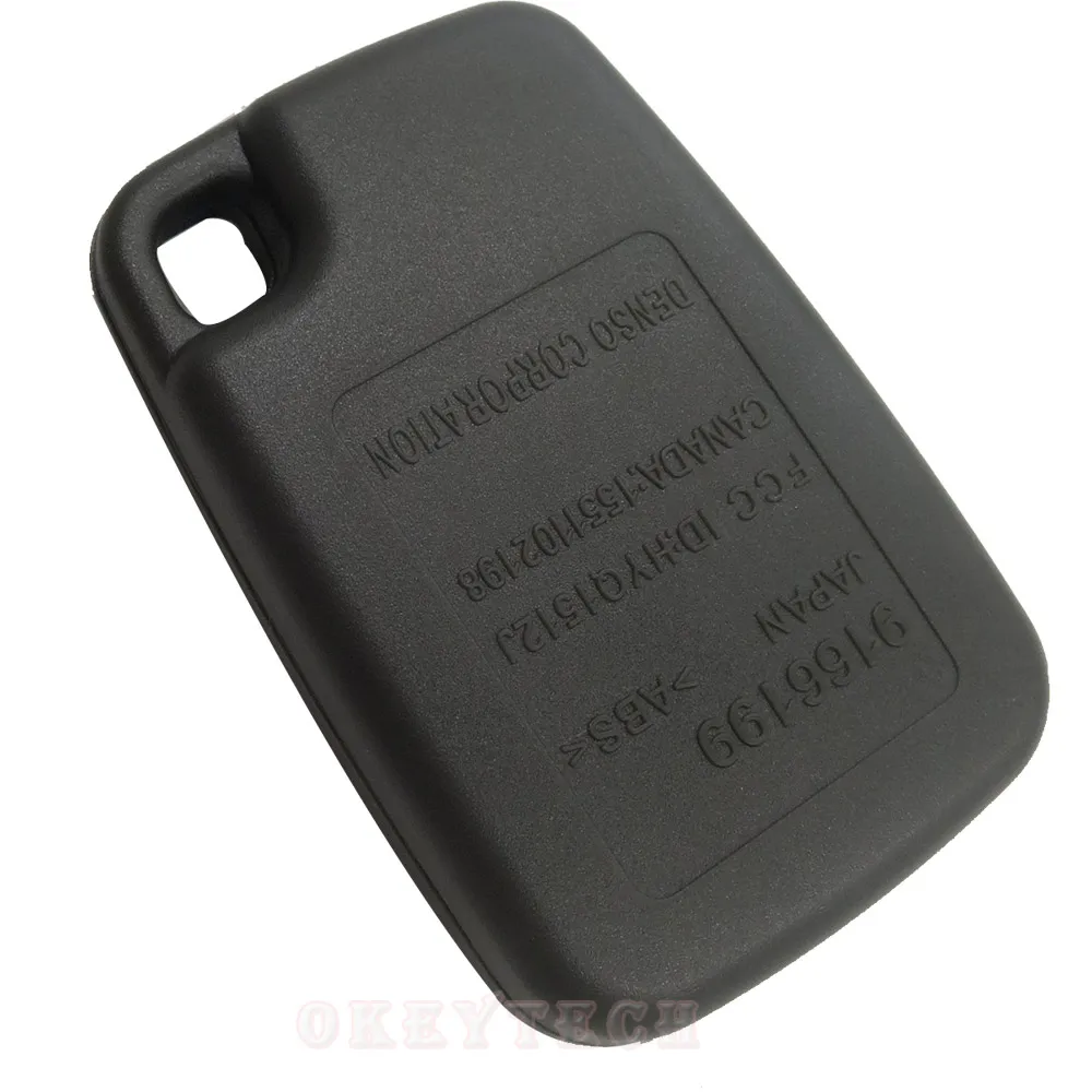 OkeyTech запасной ключ с 2 кнопками чехол брелок для автомобильного ключа накладка