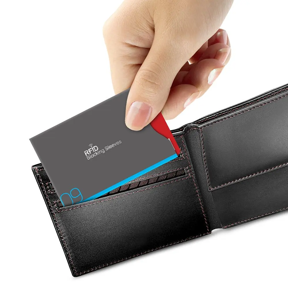 Nulaxy 14 шт./компл. RFID блокирующие рукава Защита от кражи карта протектор