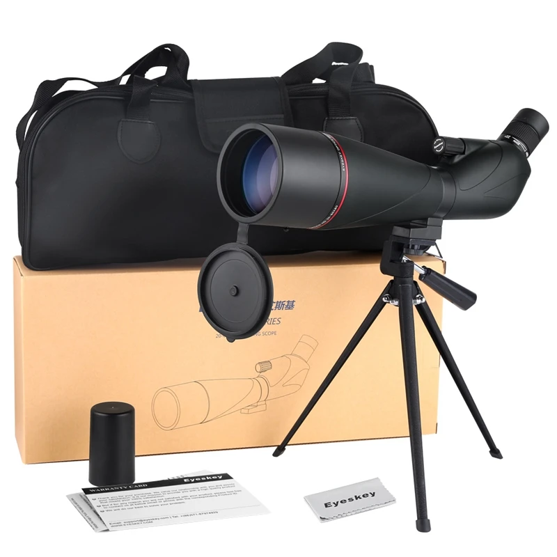 Новый Eyeskey 20 60x80 водонепроницаемый Зрительная труба зум полный мультипокрытием