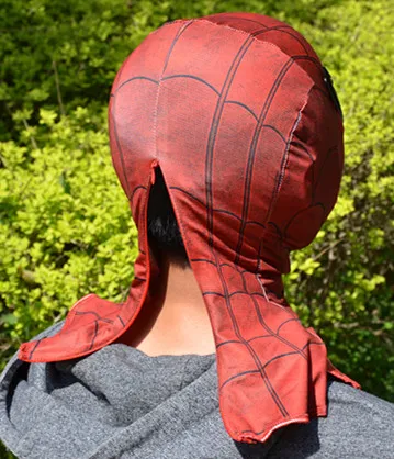 Снова в школу сезон маска Человека-паука faceshell Человек-паук облегающая одежда аксессуары