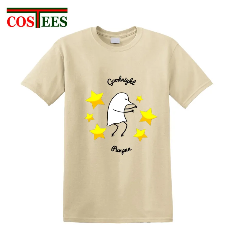 Японский стиль мультяшная Милая Ночная футболка Мужская забавная аниме Goodnight