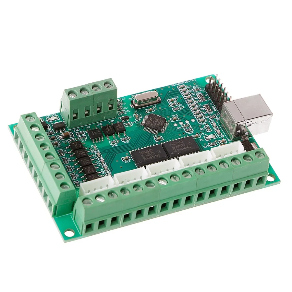 ЧПУ USB MACH3 100 кГц коммутационная плата 5 Ось Интерфейс драйвер контроллер