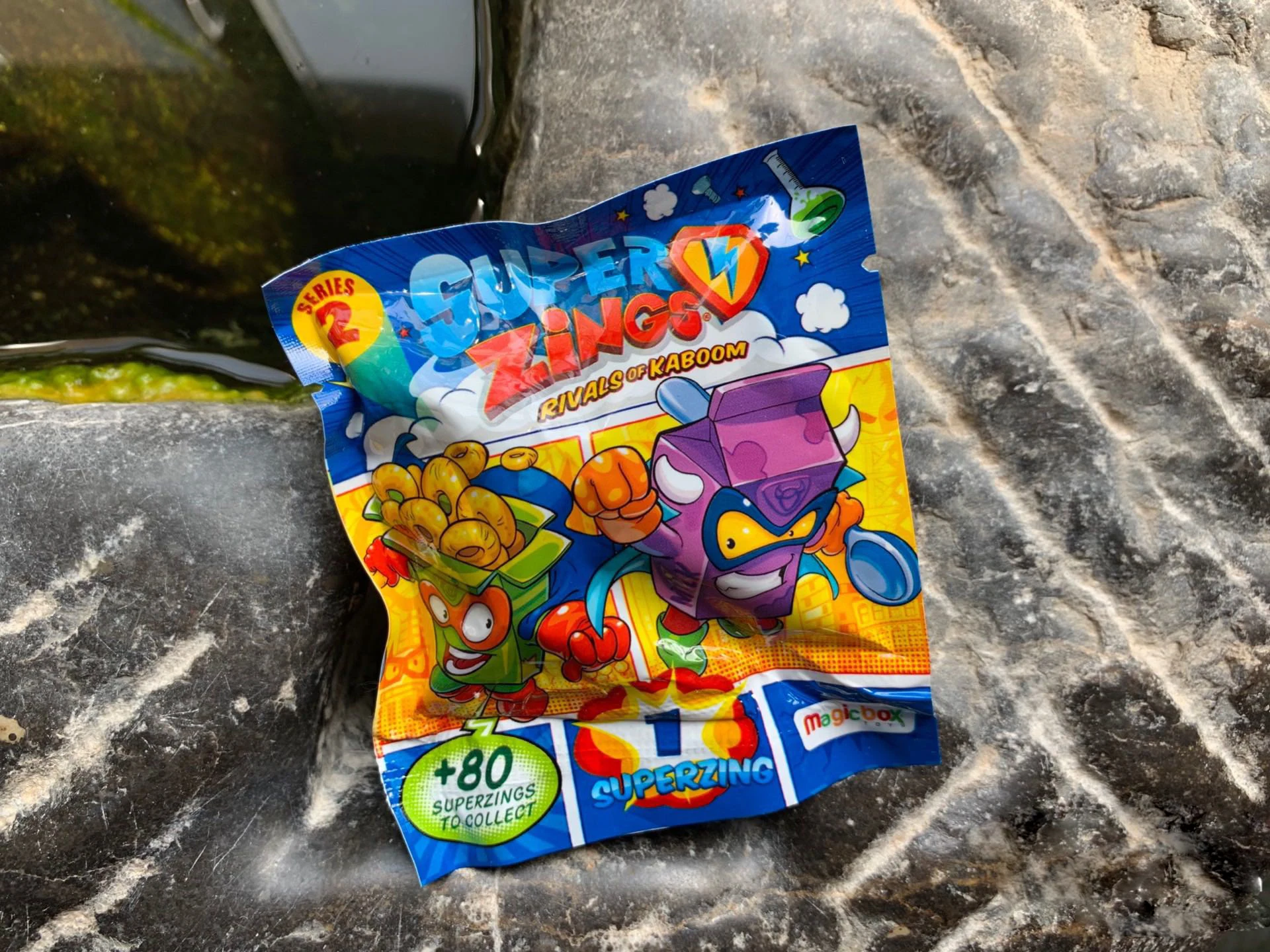 Упаковка в мешок 1 3 шт./лот Superzings аниме мусорные Куклы Фигурки см Super zings резиновая