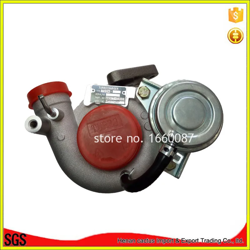 В наличии! Турбокомпрессор с масляным охлаждением 4M40 turbo ME201257 49377 03033 для Mitsubishi|turbo