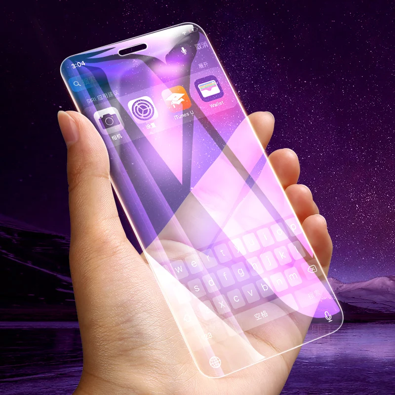 SmartDevil 6D полное покрытие закаленное стекло для iPhone X защита экрана Защитная