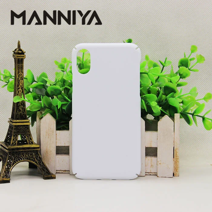 MANNIYA 3D сублимационные полностью покрытые края пустые белые чехлы для iPhone 7/8/7 +/8 +/X