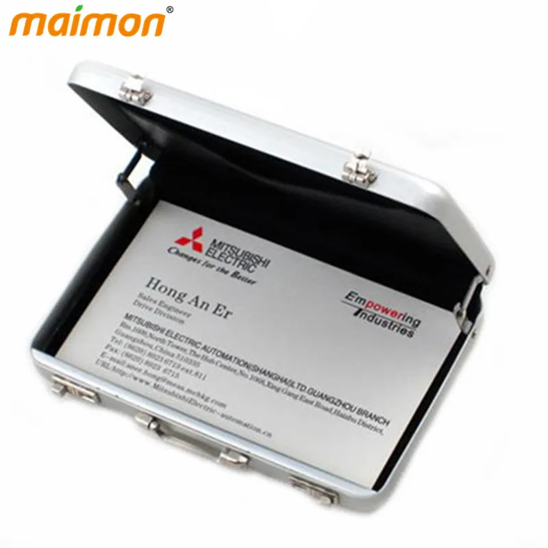 Креативный мини портативный стол металлический чехол для костюма Бизнес ID