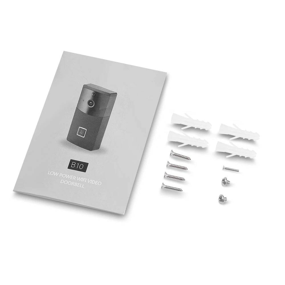 FIMEI B10 Doorbell Multifunctional WiFi Video Smart Low Power Consumption With Two-Way Audio / Night Vision /PIR Sensor | Безопасность и