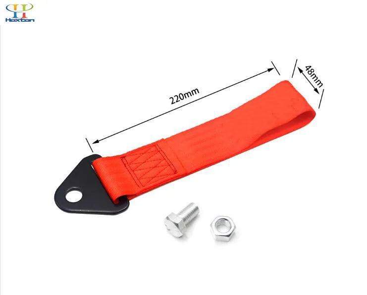 HOXTON MUGEN Correa de remolque alta calidad para coche/cuerdas remolque/ganchos/barras remolque|Буксировочные тросы| |