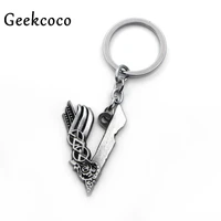 viking keychain personalized car key chain women men key ring patry favors gifts couple jewelry presents purse charms j0367
