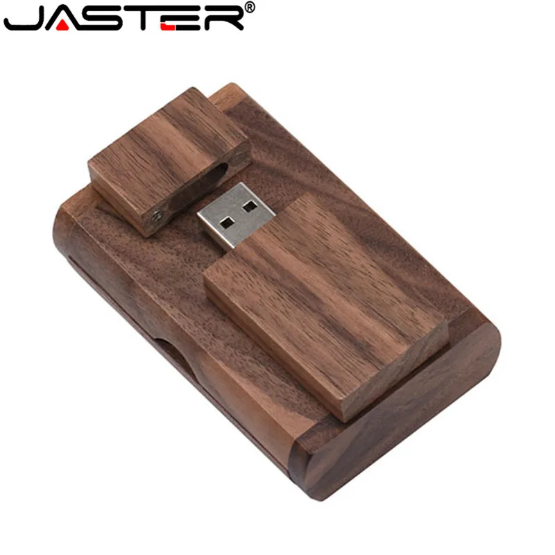 JASTER Новый Деревянный USB 2 0 4GB 8GB 16GB 32GB флэш диск памяти грецкий орех ручка привода