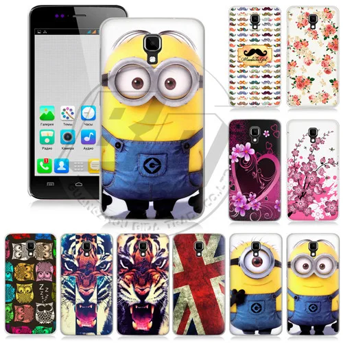UV Printing Tiger Floral Loveheart Flag Minion Hard Shell Skin Back Cover For Explay Vega Phone Cases |