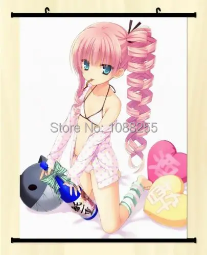 Kore wa Zombie Desu ka Haruna настенный плакат прокрутка домашний декор Janpan|home decor|scroll posterwall