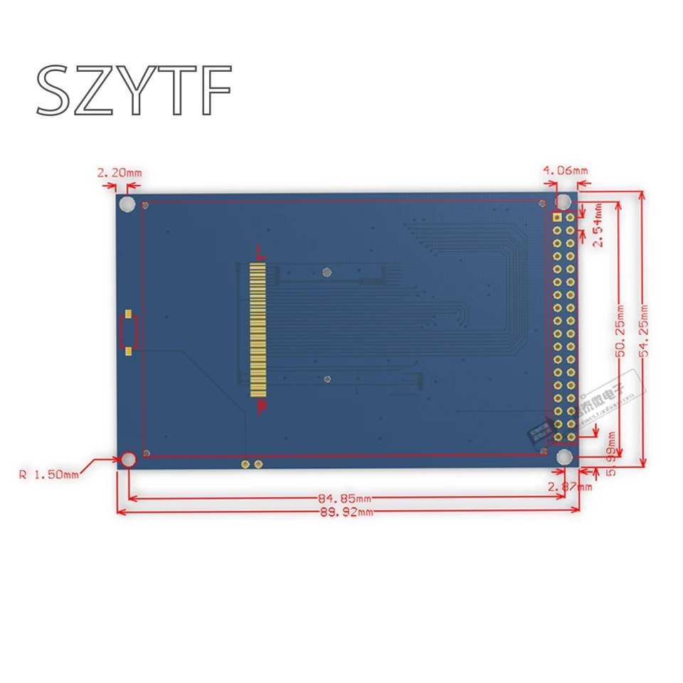 3,2 дюймовый TFT ЖК-экран модуль Ultra HD 320X480