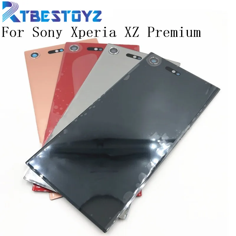 Задняя крышка батарейного отсека для Sony Xperia XZ Premium Glass задняя XZP|Корпусы и рамки