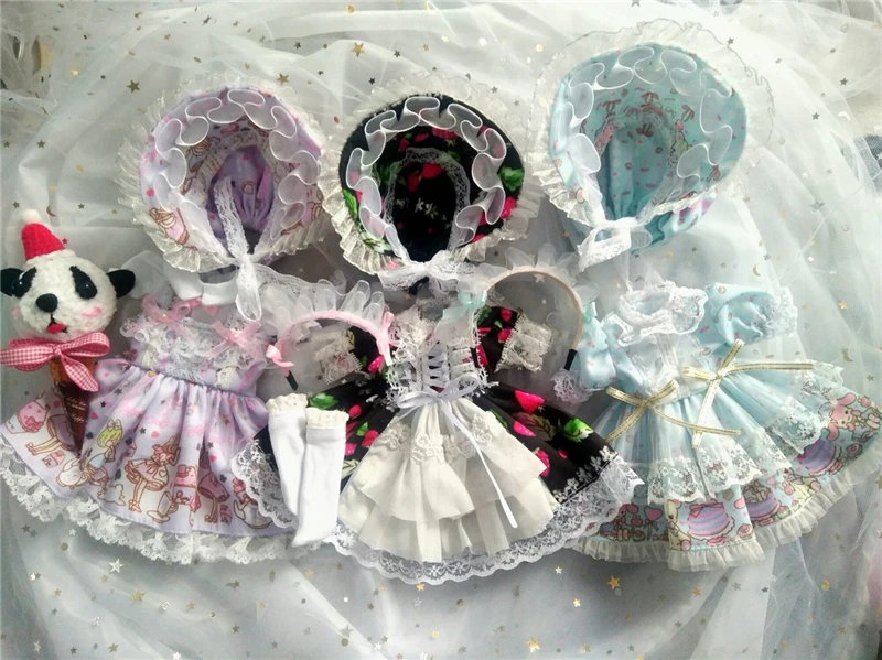 1/4 1/6 SD BJD Кукла одежда Лолита платье аксессуары для 1/4 1/6 BJD куклы Подарки
