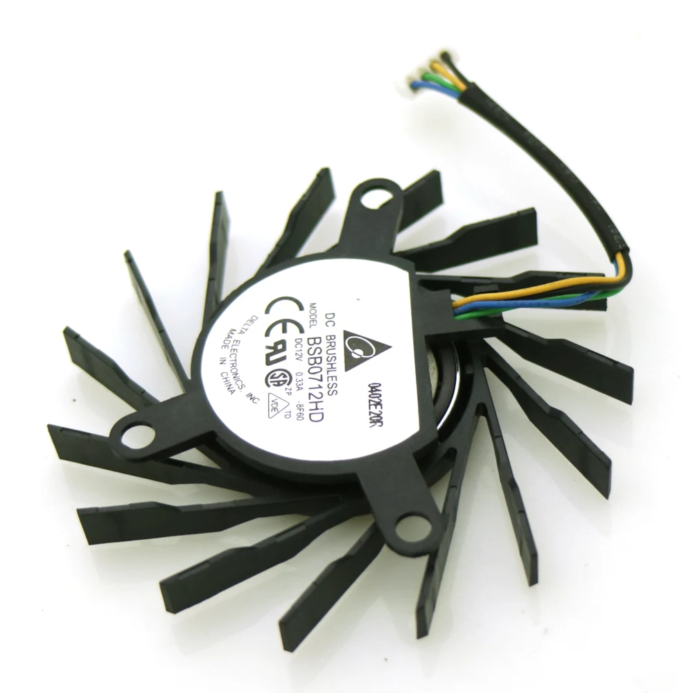 Бесплатная доставка BSB0712HD 12V 0.33A 72 мм 36 * 47 53 для EVGA 7010 NVIDIA 9600GT 9800GT Вентилятор