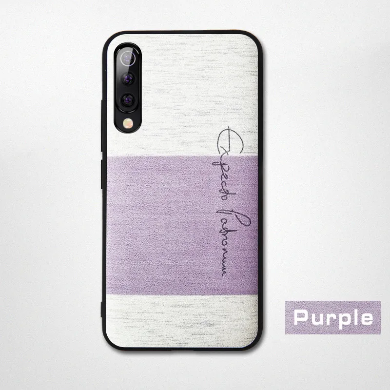 purple Для xiaomi mi 9 SE чехол нескользящий Мягкий сенсорный чехол MOFi mi 9 задняя крышка Защитная ткань capas mi 9Explorer версия чехол s - Цвет: purple