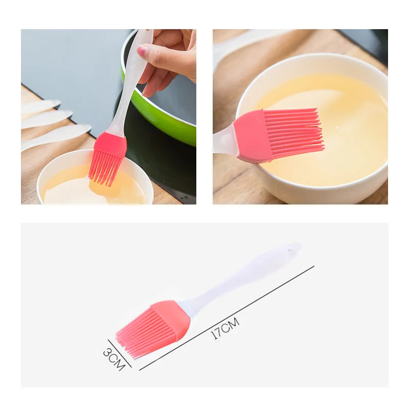 BBQ Oil Brush Bakeware Pastry Bread Silicone Cream Cooking Basting Liquid Pen For Kitchen Accessories | Дом и сад