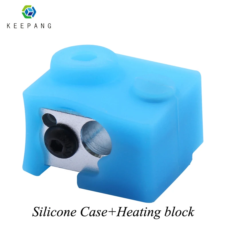 Блок для 3D-принтера Kee Pang силиконовый чехол с подогревом E3d v6 аксессуары детали |