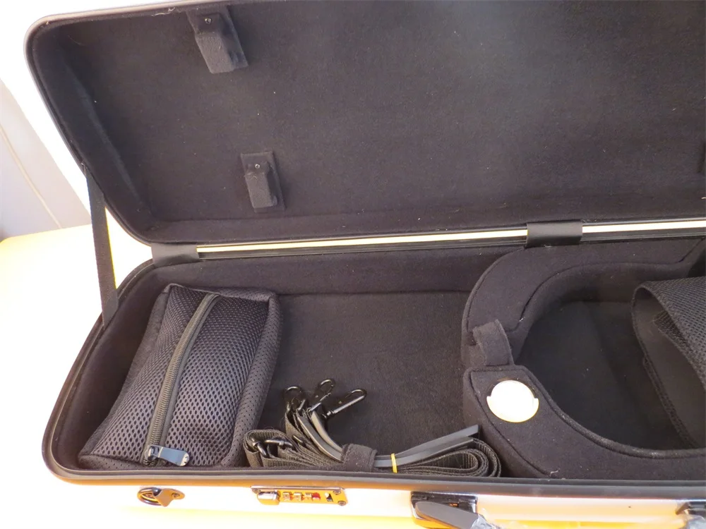 

Good strong carbon fiber (CIPHER) lock hard violin case
