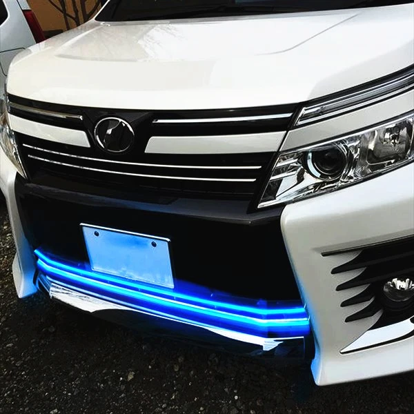 JY SUS304 решетка бампера с подсветкой из нержавеющей стали + ABS светодиодный чехол