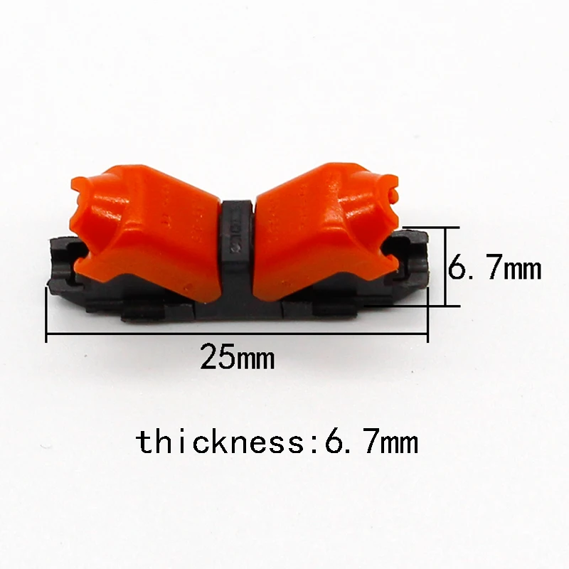 5 шт. 1-контактный разъем постоянного тока/переменного тока 300 в 10 А 18-24awg
